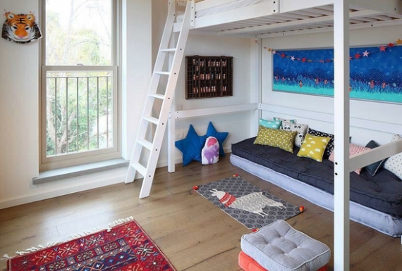 פרקט למינציה גרמני לחדר ילדים