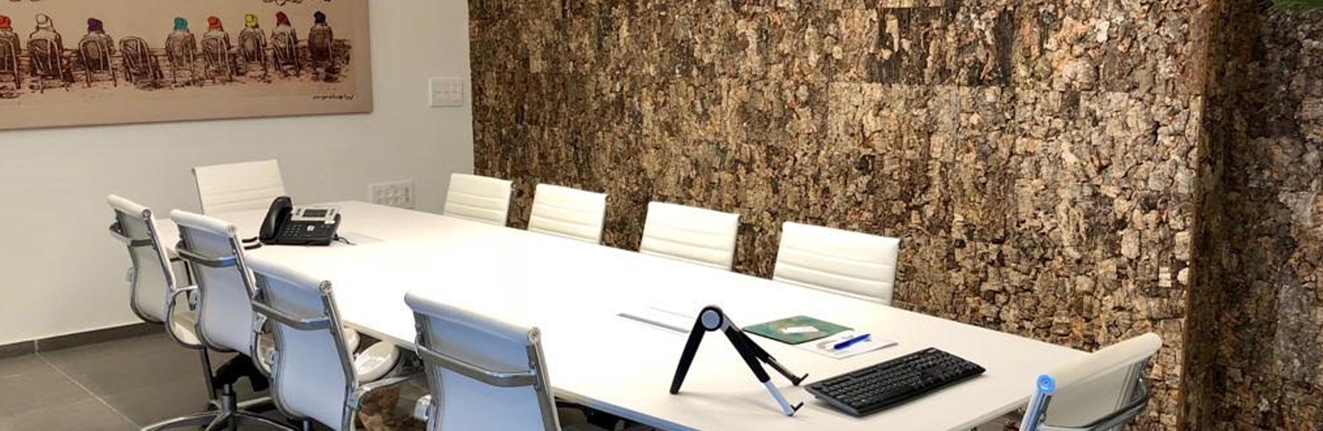 חיפוי שעם לקירות משרדים